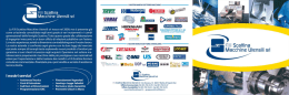 Scarica la brochure - F.lli Scattina Macchine Utensili Srl