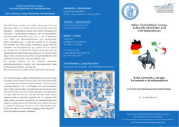 Italien, Deutschland, Europa - Philosophische Fakult&auml;t
