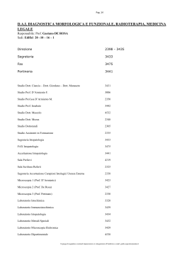 telefoni dell`intera struttura