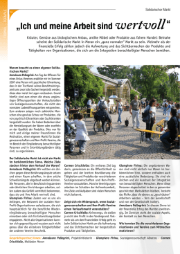 &bdquo;Ich und meine Arbeit sind wertvoll&ldquo;