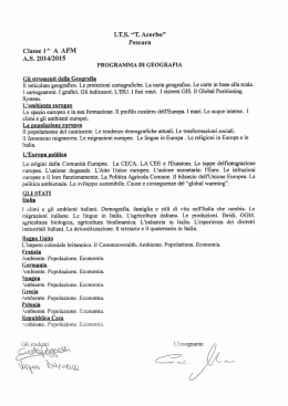 1a Afm - Istituto Tecnico Tito Acerbo