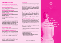 nuova organizzazione dell`unita` operativa di