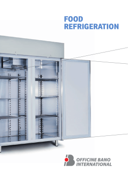 Schede Refrigerazione - Officine Bano International