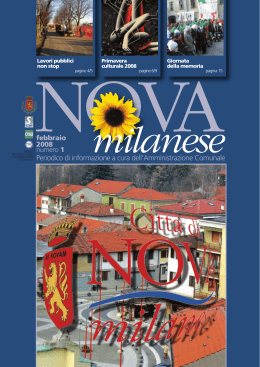 Periodico Comunale Nova Milanese