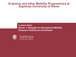 Erasmus Staff Mobility Week 2011