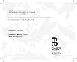 PALAZZETTO BRU ZANE CENTRE DE MUSIQUE ROMANTIQUE