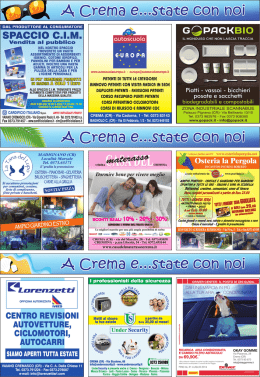 SPACCIO C.I.M.