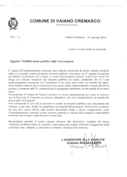 COMUNE DI VAIANO CREMASCO