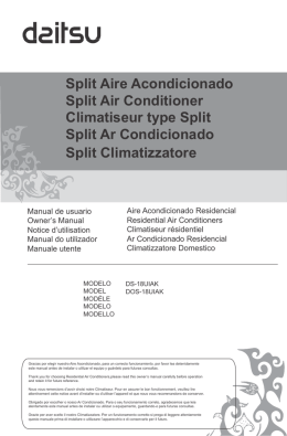 Split Aire Acondicionado Split Air Conditioner Climatiseur