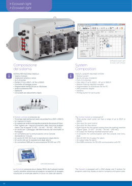 Composizione del sistema System Composition