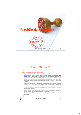 Slides - Universit&agrave; degli Studi della Basilicata