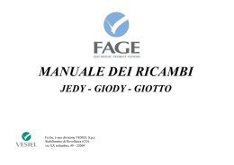 MANUALE DEI RICAMBI