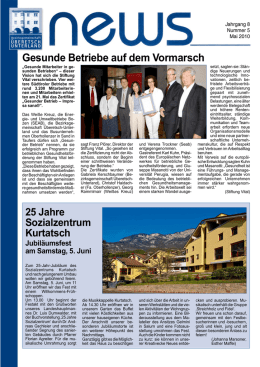 Infoblatt News Nr. 5 - Mai 2010 (PDF 844 KB)