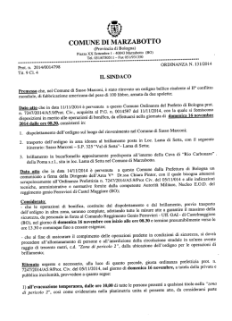 ORDINANZA N. 131 - Comune di Marzabotto