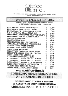 Volantino offerte
