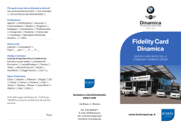 Fidelity Card Dinamica