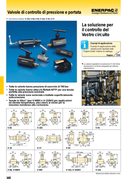 Valvola idraulica ENERPAC