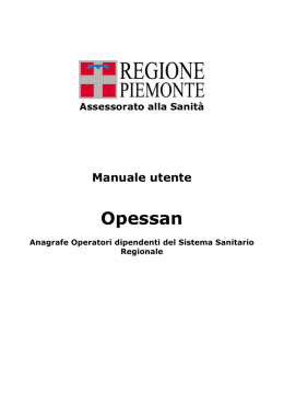 Manuale utente operatori dipendenti