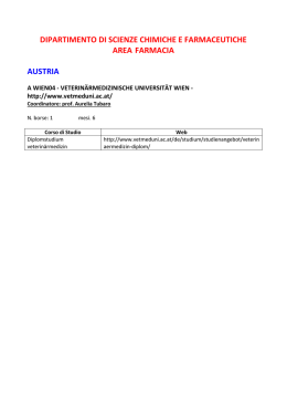 Universit&agrave; Partner - Universit&agrave; degli Studi di Trieste