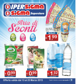 &euro;122 - Sigma Puglia e Basilicata