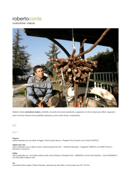 bio_pdf - robertoconte / costruttore in natura