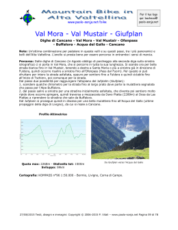 Val Mora - Val Mustair