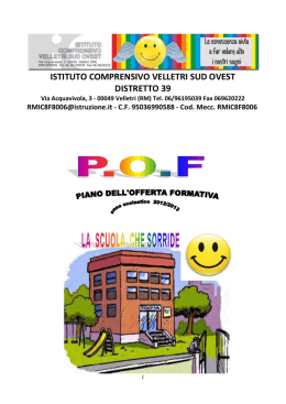 istituto comprensivo velletri sud ovest distretto 39 - home