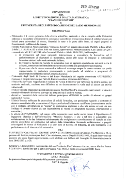 Universit&agrave; di Cassino e Lazio Meridionale