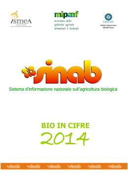 Bio in Cifre 2014