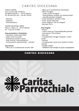 Sussidio La Caritas Parrochiale