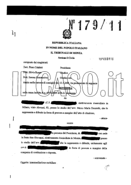 Il testo integrale