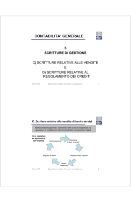CONTABILITA` GENERALE