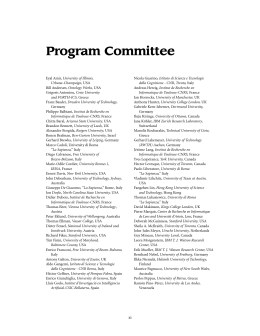Program Committee
