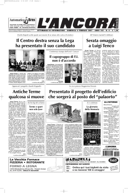 Numero 04 - L`ANCORA edicola
