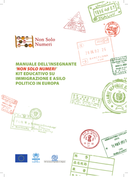 MANUALE DELL`INSEGNANTE `NON SOLO NUMERI` KIT