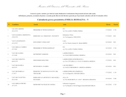 lettera V - Ufficio scolastico regionale per l`Emilia Romagna