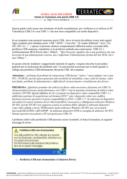 usb 2 come si riconosce terratec