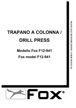 TRAPANO A COLONNA / DRILL PRESS