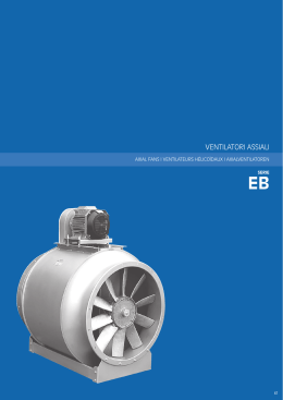 ventilatori assiali - Ventilatori industriali centrifughi e assiali