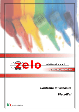 Scarica Brochure - Who is Zelo Elettronica