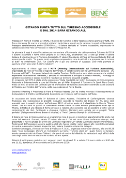 cs gitando 2013 - Fiera di Vicenza