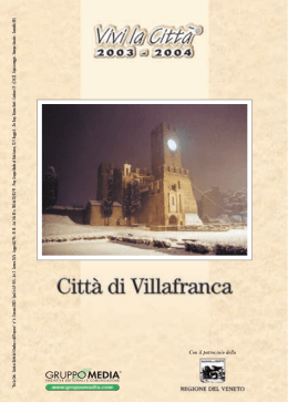 VILLAFRANCA guida - Noi Cittadini in TV