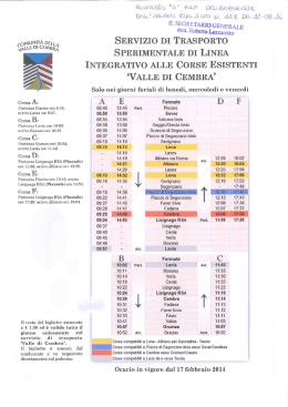 comunità della servizio di trasporto