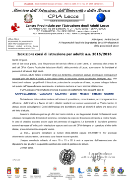 File: Iscrizioni CPIA 2015-16 Ambiti