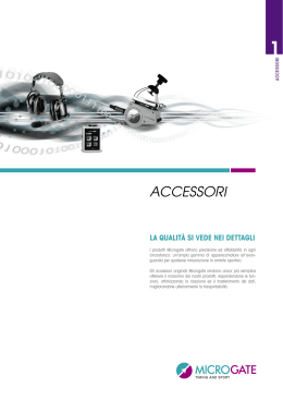 Accessori - Microgate