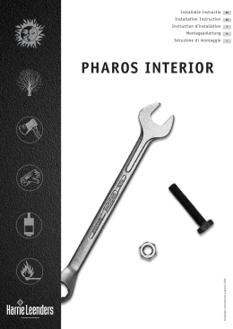 Install-instructie Pharos Interior.qxd