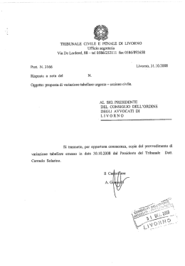 Ufficio segreteria