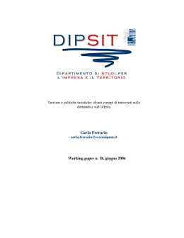 Working Papers n.18
