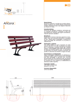 Scheda tecnica