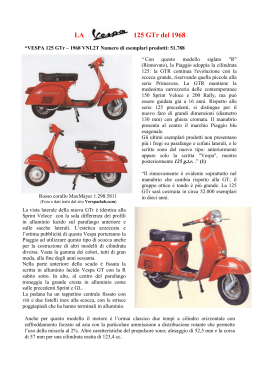 LA : 125 GTr del 1968 - Vespa Club San Vincenzo